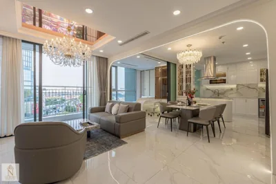 Apartment mit drei Schlafzimmern — The Grand Urban Retreat at Vinhomes Central Park